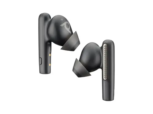 HP Poly Voyager Free 60 UC M Carbon Black Earbuds +BT700 USB-C Adapter +Basic Charge Case