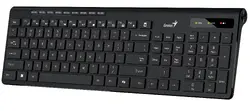 Genius клавиатура кирилизирана безжична Wireless Slim Keyboard SlimStar 7230 Black - AI, BG, 2.4Ghz