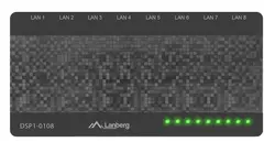 Комутатор, Lanberg switch DSP1-0108 8-port, 100MB/s