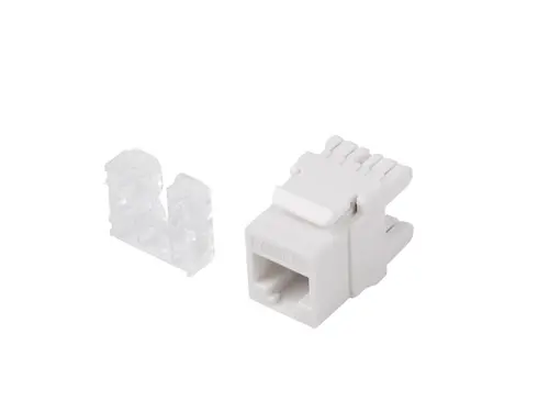 Конектор, Lanberg keystone module RJ45 180° UTP CAT.6 Конектор, Lanberg keystone module RJ45 180° UTP CAT.6