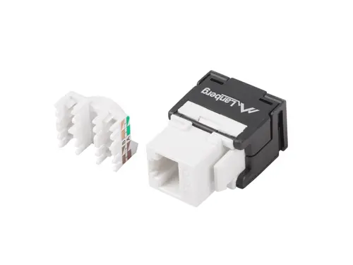 Конектор, Lanberg keystone toolless module RJ45 180° UTP CAT.6