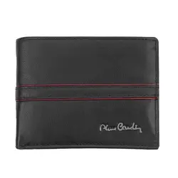 Мъжки черен портфейл Pierre Cardin