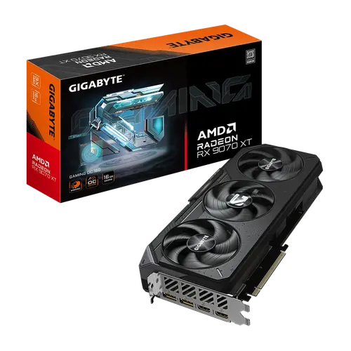 Видео карта, GIGABYTE GB RADEON R9070XTGAMING OC-16G