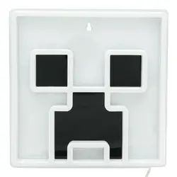 Лампа Paladone: Minecraft - Creeper Wall Mountable LED Neon Light, PP14020MCFVN
