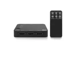 HDMI суич ACT AC7841, 5/1, 3D, 4K@60Hz, Черен