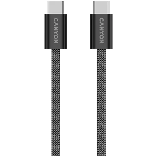 CANYON cable OnWire 60MG C-C 60W Magnet Braided 1m Black