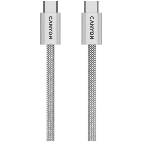CANYON cable OnWire 60MG C-C 60W Magnet Braided 1m Light Grey