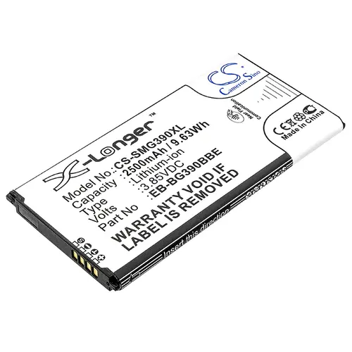 Батерия за мобилен телефон   SAMSUNG Galaxy Xcover 4, SM-G390 EB-BG390BBE  LiIon 3,85V 2500mAh CAMERON SINO