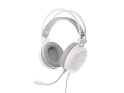 Слушалки, Genesis Headset Neon 613 G2 With Microphone RGB Illumination White