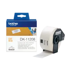 ЛЕНТА ЗА ЕТИКЕТНИ ПРИНТЕРИ BROTHER ТИП QL - LARGE ADDRESS LABELS - 38 mm x 90 mm x 400 - PN DK-11208 (DK11208)