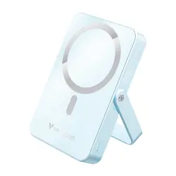 Външна батерия, Verbatim Charge 'n' Go Power Bank with Stand Magnetic Wireless 10000mAh Blue