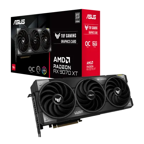 Видео карта, Asus TUF Gaming RX 9070XT 16GB GDDR6 OC