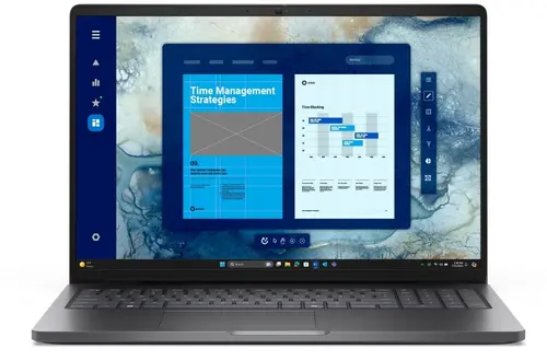 Лаптоп, Dell Pro 16 PC16250, Intel 5 120U (10 cores, up to 5.0 GHz), 16" FHD+(1920x1200) 300nits AG, 16 GB: 1x16 GB, DDR5, 5600 MT/s, 512 GB SSD, Intel Graphics, FHD HDR IR Cam and Mic, Wi-Fi 6E, FPR, Backlit Kb, Win11 Pro, Magnetite, 3Y PS Лаптоп, Dell Pro 16 PC16250, Intel 5 120U (10 cores, up to 5.0 GHz), 16" FHD+(1920x1200) 300nits AG, 16 GB: 1x16 GB, DDR5, 5600 MT/s, 512 GB SSD, Intel Graphics, FHD HDR IR Cam and Mic, Wi-Fi 6E, FPR, Backlit Kb, Win11 Pro, Magnetite, 3Y PS