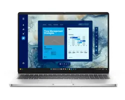 Лаптоп, Dell Pro 16 PC16250, Intel Ultra 5 235U vPro(R) (12 TOPS NPU, 12cores, up to 4.9 GHz), 16