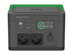 Преносима захранваща станция, Schneider OffGrid Portable Power Station 330, 332Wh Lithium-ion, 2 Schuko, Sinewave