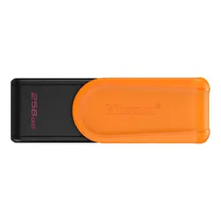 Kingston  256GB Portable USB 3.2 Gen 1 DataTraveler Exodia S (Black/Orange)