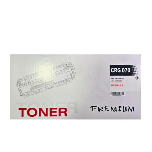 КАСЕТА ЗА CANON i-SENSYS LBP240 Series/MF460 Series - CRG-070 (CRG070) - 5639C002 - Black - WITH CHIP / С ЧИП - PN CT-CRG070 - NEOMAX 