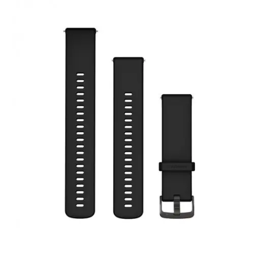 Garmin Бързоосвобождаваща се каишка - Black с Slate (22 мм) 010-13256-21 Garmin Бързоосвобождаваща се каишка - Black с Slate (22 мм) 010-13256-21