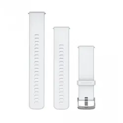 Garmin Бързоосвобождаваща се каишка - Whitestone с Slver (22 мм) 010-13256-20