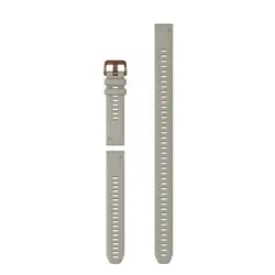 Garmin QuickFit® 20 силиконова каишки - French grey (комплект за гмуркане от 3 части) 010-13359-00