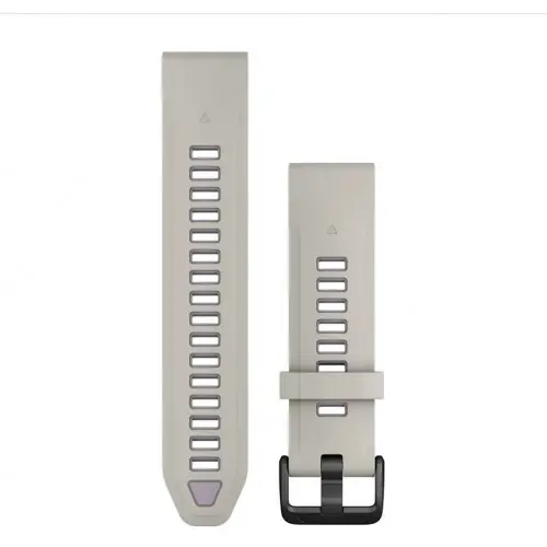 Garmin QuickFit® 20 Fog Gray/Lavender силоконова каишка 010-13391-03 Garmin QuickFit® 20 Fog Gray/Lavender силоконова каишка 010-13391-03