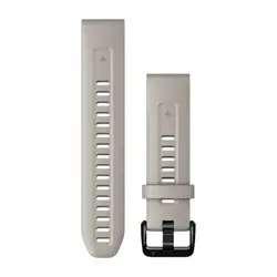Garmin QuickFit® 20 Light Sand силоконова каишка (fenix 7S) 010-13102-04