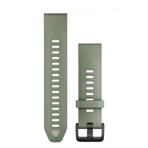 Garmin QuickFit® 20 Willow/Fog Gray силоконова каишка 010-13391-02 Garmin QuickFit® 20 Willow/Fog Gray силоконова каишка 010-13391-02