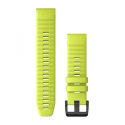 Garmin QuickFit® 22 жълта силиконова каишка 010-12863-04
