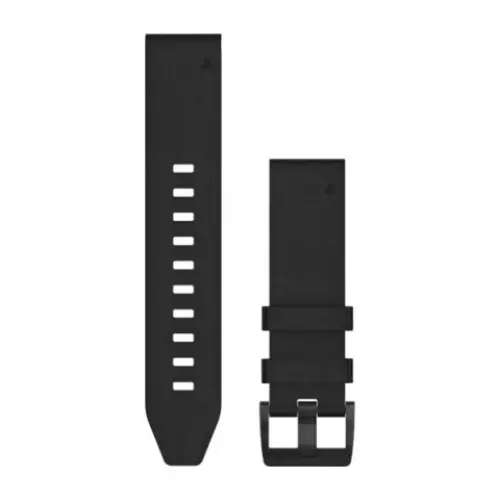Garmin QuickFit® 22 черна кожена каишка 010-12740-01 Garmin QuickFit® 22 черна кожена каишка 010-12740-01