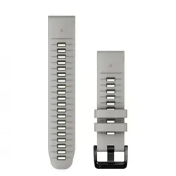 Garmin QuickFit® 26 Fog Grey/Moss силиконова каишка (Fenix 7x Pro) 010-13281-08