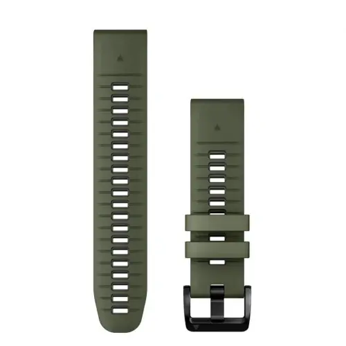 Garmin QuickFit® 26 Moss/Graphite силиконова каишка (Fenix 7x Pro) 010-13281-07 Garmin QuickFit® 26 Moss/Graphite силиконова каишка (Fenix 7x Pro) 010-13281-07