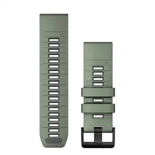 Garmin QuickFit® 26 Willow/Graphite силиконова каишка 010-13393-04 Garmin QuickFit® 26 Willow/Graphite силиконова каишка 010-13393-04