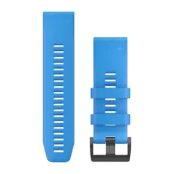 Garmin QuickFit® 26 Cyan Blue силиконова каишка 010-12741-02