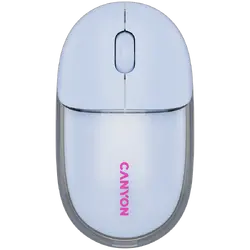 CANYON mouse OnClick 24 BT/ Wireless Transparent/Blue