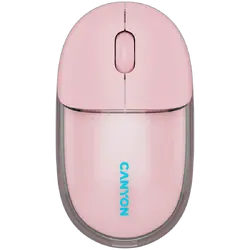 CANYON mouse OnClick 24 BT/ Wireless Transparent/Pink