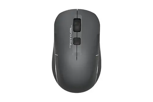A4tech FB26CS Air2  Smoky Grey безжичнa мишка Dual mode,2000dpi,Li-Ion батерия, Безшумна