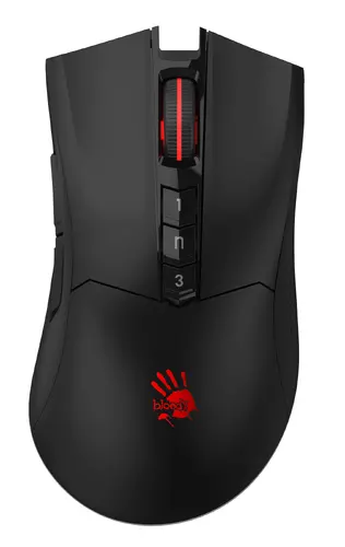A4tech Bloody R90 Plus Stone black Геймърска безжична оптична мишка