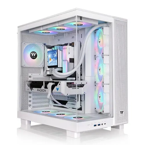 Кутия за компютър, Thermaltake View 380 XL TG ARGB Snow