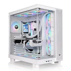 Кутия за компютър, Thermaltake View 380 XL TG ARGB Snow