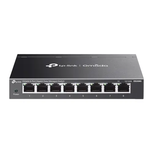 Комутатор TP-LINK ES208G,Omada 8 портов  Gigabit Easy Managed(управляем)