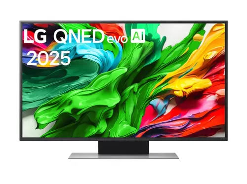 Телевизор, LG 43QNED87A3DC, 43" 4K QNED HDR Smart TV, 3840x2160, 60Hz Native, DVB-T2/C/S2, Alpha 7 AI Processor, HDR 10 PRO, webOS 25 ThinQ, 4K Upscaling, WiFi 5, Dolby Vision, Bluetooth 5.1, AirPlay 2, LAN, CI, HDMI, SPDIF, Local Dimming, Stand