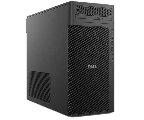 Работна станция, Dell Pro Max Tower T2 FCT2250, Intel Core Ultra 7 265 (30 MB cache, 20 cores,  1.8 GHz to 5.3GHz), 16GB: 1 x 16 GB, DDR5, 5600 MT/s, 512GB SSD PCIe M.2, Integrated Graphics, Bulgarian Keyboard&Mouse, 1500W, Win 11Pro, 3Y PS