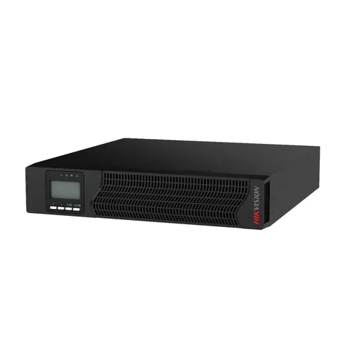 UPS Hikvision DS-UPS01K24-R/TJS, 1000 VA/900 W, Online ТЗИ,за рак, 2 x 12V/9Ah