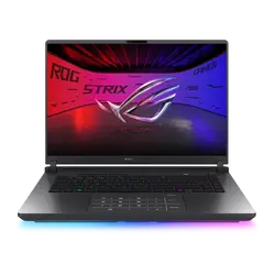 Лаптоп, Asus Strix G16 G615LW-S5029W,INTEL ARL HX Ultra 9, 16.0  WQXGA (2560X1600)16:10,Bend+500nits ,AG, 240 Hz,DDR5 32GB ( 16GB DDR5-5600 SO-DIMM *2 ) ,1TB , RTX5080  16GB,Wi-Fi 7 ,Backlit Chiclet Keyboard 4-Zone RGB, Windows 11,Eclipse Gray , Backpack