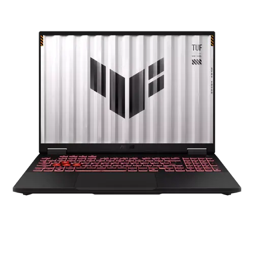 Лаптоп, Asus TUF F16 FA608UH-RV013,AMD Ryzen 7 260 3.8GHz (24MB Cache, up to 5.1 GHz, 8 cores, )16.0  WUXGA 1920X1200 16:10 300nits, AG,165z,16GB DDR5 5600 so-dim ,1TB PCIe 4.0,RTX 5050 8GB GDDR7, Wi-Fi 6e,Backlit Kbd 1-Zone RGB, no OS, Gray