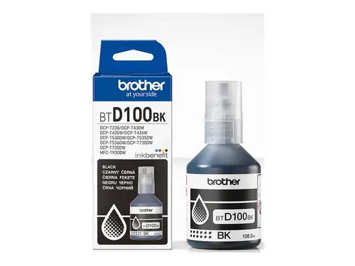 Консуматив, Brother BT-D100BK Black Ink Bottle