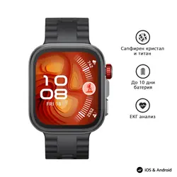 Часовник, Huawei Watch Fit 4 pro, Seiya-B29F, Black
