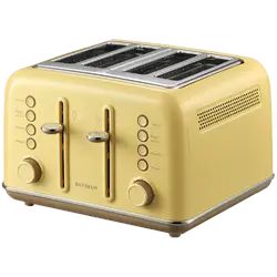 BUYDEEM 4 Slice Toaster, model DT640E, color Mellow Yellow, EU