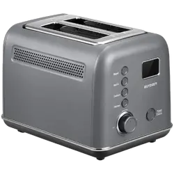BUYDEEM 2 Slice Automatic Metal Toaster, model DT730E, color Ink Grey, EU