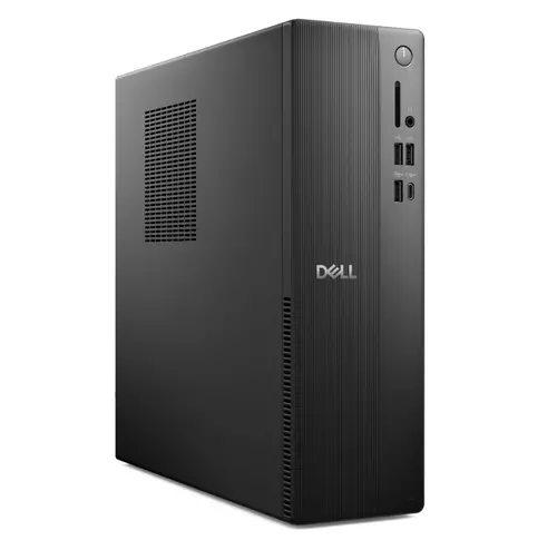 Настолен компютър, Dell Slim ECS1250, Intel Core i7 14700 (33 MB cache, 20 Cores, up to 5.4GHz), 16GB, 1x16GB, DDR5, 5600MT/s, 512GB M.2 PCIe NVMe SSD, Intel UHD Graphics 770, Wi-Fi 6, Bulgarian Keyboard&Mouse, 180W, Win 11Pro, 3Y PS